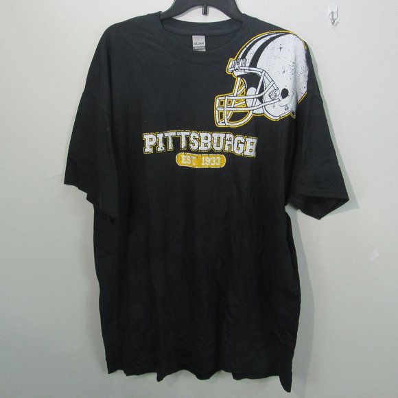 Gildan Other - BOGO Pittsburgh Men's football t-shirt black 2XL